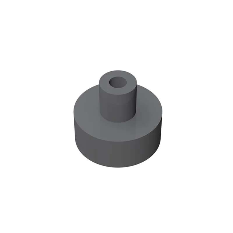 MOC 10PCS 20482 Tire Round 1x1 Building Blocks With Bar And Pin Handle Bricks Educational Particle Toys Children Birthday Gifts - 5