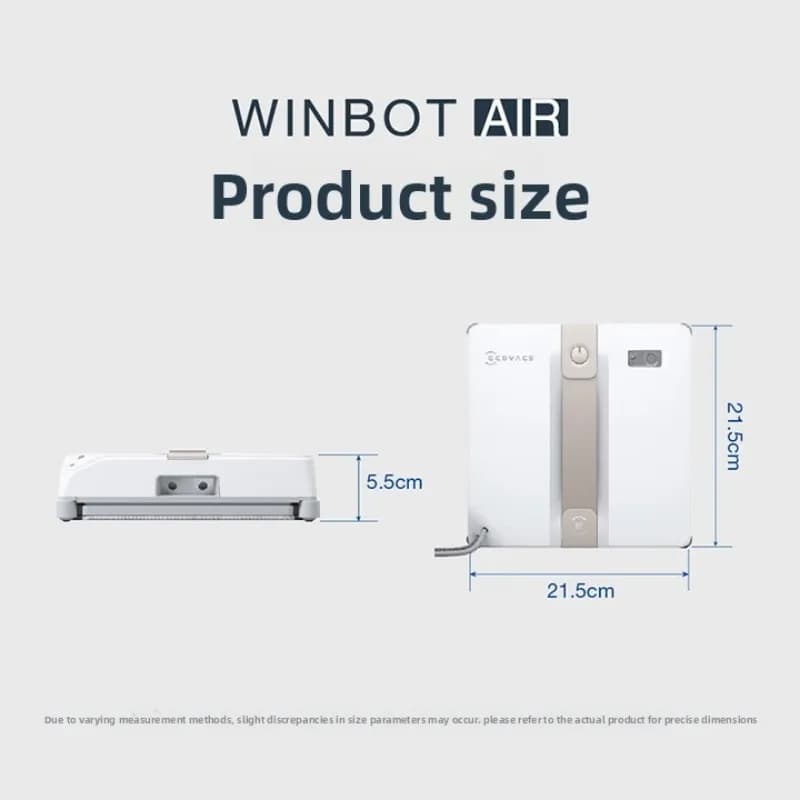 2026 Ecovacs winbot air2 Electric Window cleaners  2500pa Chinese version