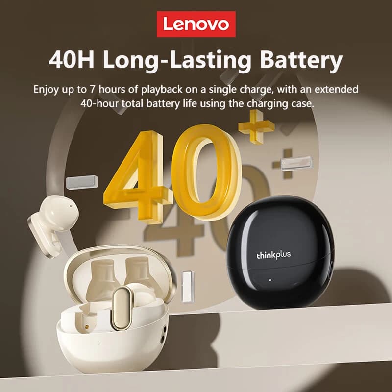 Original Lenovo LP19 PRO TWS Wireless Upgrade Bluetooth Earphones HiFi Sound Music Touch Earbuds Long Standby Gaming Headset New - 2