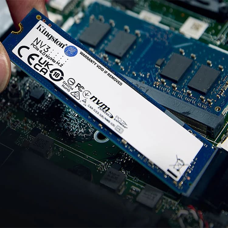 محرك أقراص كينجستون NV3 PCIe 4.0 NVMe SSD M.2 2280 محرك أقراص صلبة 1 تيرا بايت 2 تيرا بايت 500 جيجا بايت محرك أقراص داخلي بسرعة قصوى 6000 ميجابت/ثانية قرص صلب أصلي للكمبيوتر - 3