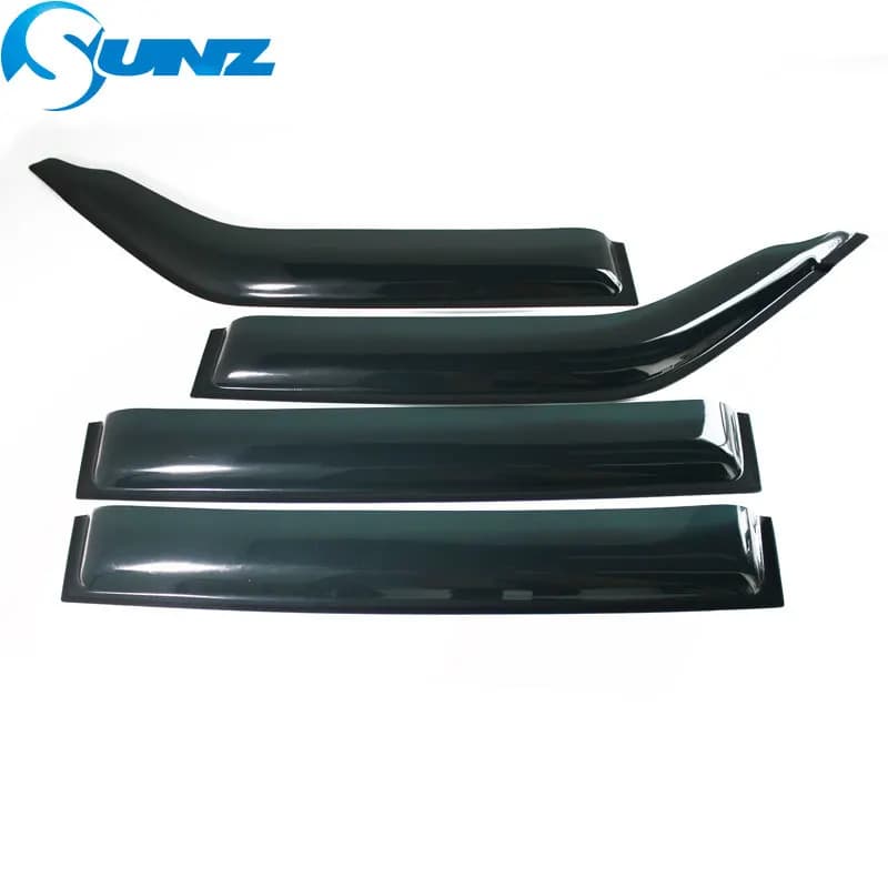 Side Window Visor For Mitsubishi Montero Pajero V80 2008-2018 Weather Shields Sun Rain Deflector Guards  Auto Accessories SUNZ - 2