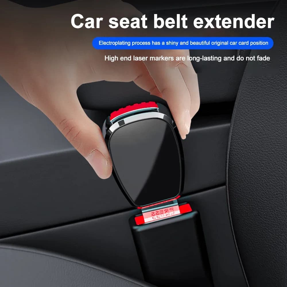1/2pcs Car Vehicle Seat Belt Extension Extender Strap Safety Lock Buckle Plug Clip for Honda BMW Peugeot Hyundai Jeep Mazda Audi - 3