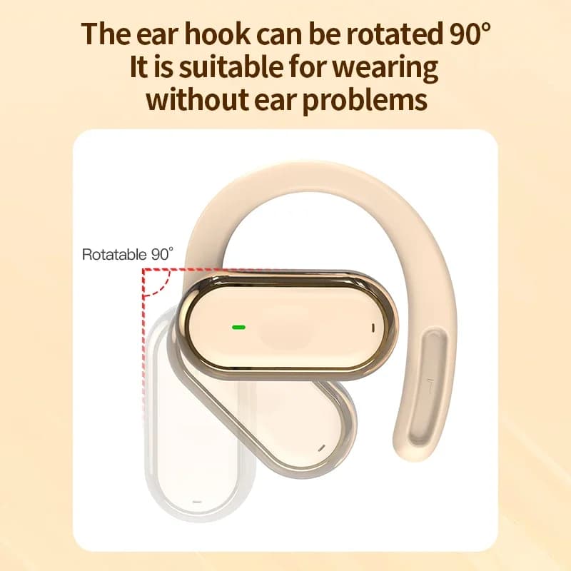 Wireless Headphone Bluetooth Headset Smart Adjustable Touch Sports Waterproof Earbuds Stereo Music Earphone For Smartphone - 5