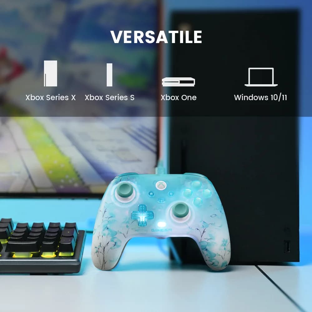 GameSir T7 Pro Floral Xbox Gamepad Hall Effect Game Controller for Xbox Series X, Xbox Series S, Xbox One X | S game console - 3