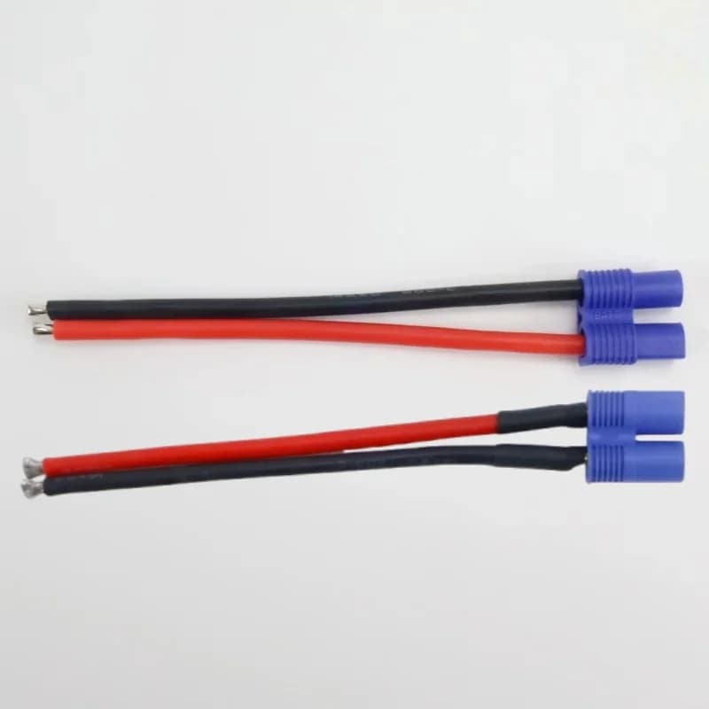 موصلات XT60 XT30 XT90 T، ذكر/أنثى، مع أسلاك سيليكون 100 مم 12/14/16AWG لكابلات بطاريات RC - 6