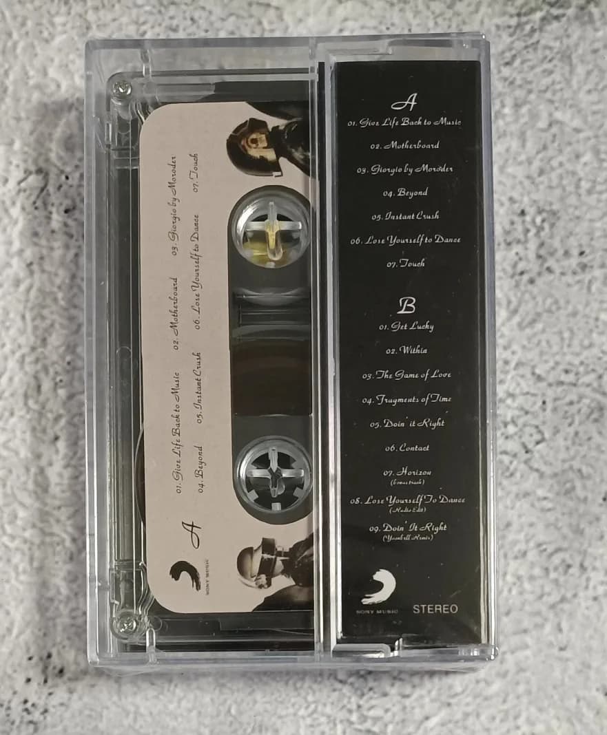 DJ Daft Punk Music Tape Random Access Memories Album Discovery Cassettes Cosplay Recorder Car Walkman Soundtrack Box Collection - 3