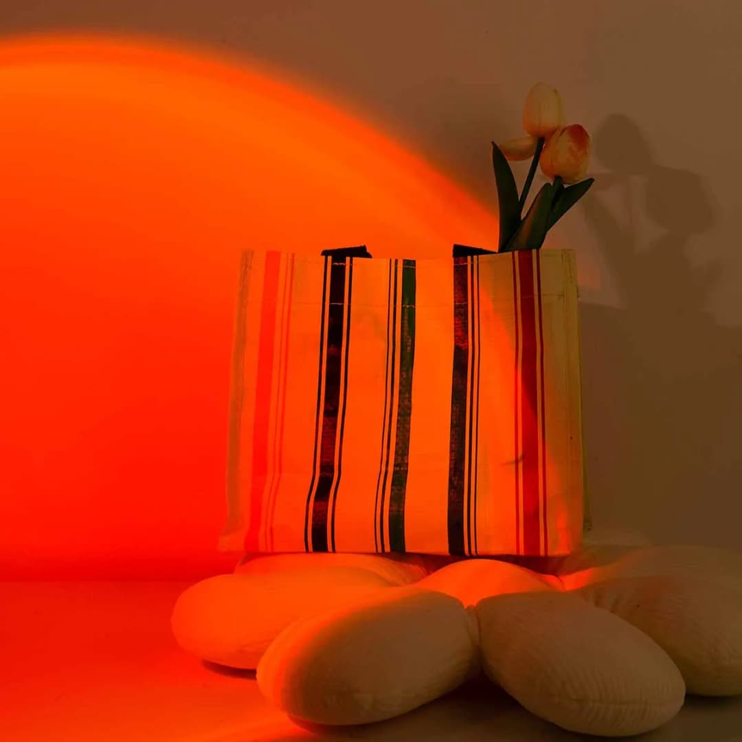 ضوء إسقاط غروب الشمس مع جهاز تحكم عن بعد 16 لون ضوء ليلي LED متغير الألوان ديكور غرفة النوم أداة تصوير - 4