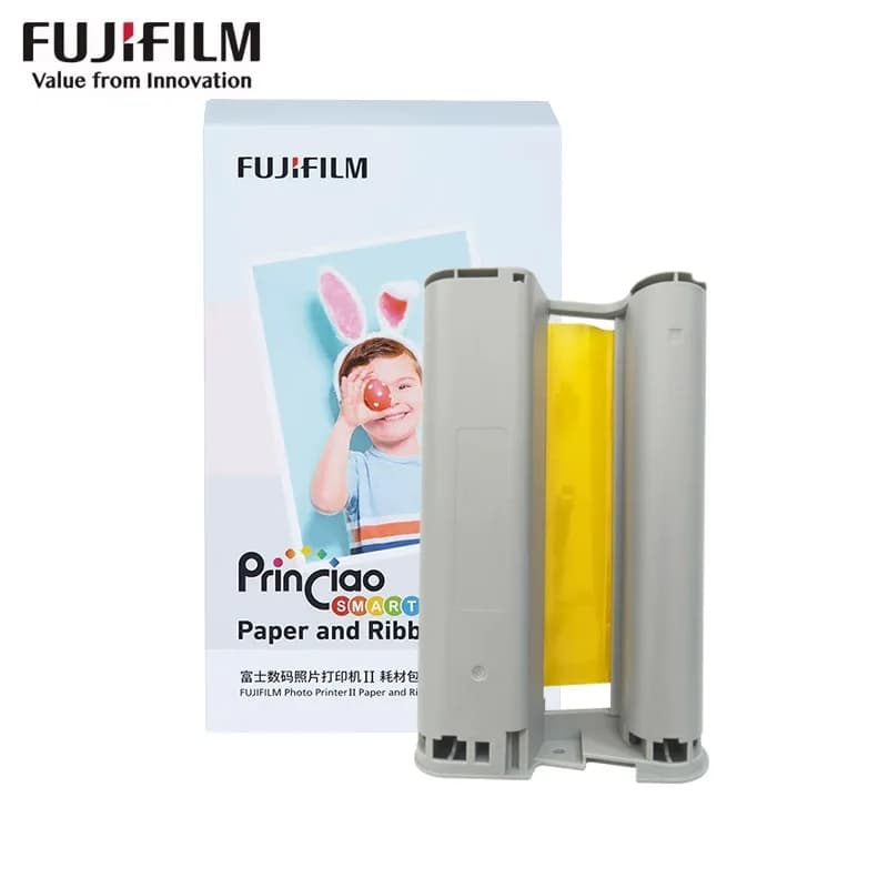 Fujifilm PrinCiao Xiaoqiao Printing 40-200 Sheets Paper Digital Photo Film Consumables Package For Fujifilm Princiao Smart II - 5