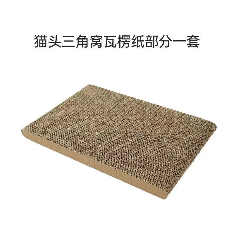 لوح خدش للقطط من الكرتون، لوح خدش، أريكة، سرير، عمود استبدال - 5