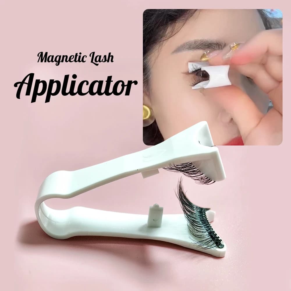 1pcs False Eyelashes Tweezer Curler Clip Clamp Makeup Tools Professional Magnetic Eyelashes Extension Applicator