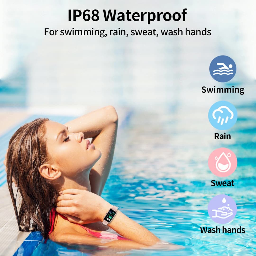 LIGE New Fashion Smart Watch Ladies Call Reminder Blood Oxygen DIY Custom Dial Sports Bracelet Waterproof Men Smartwatch Women - 6