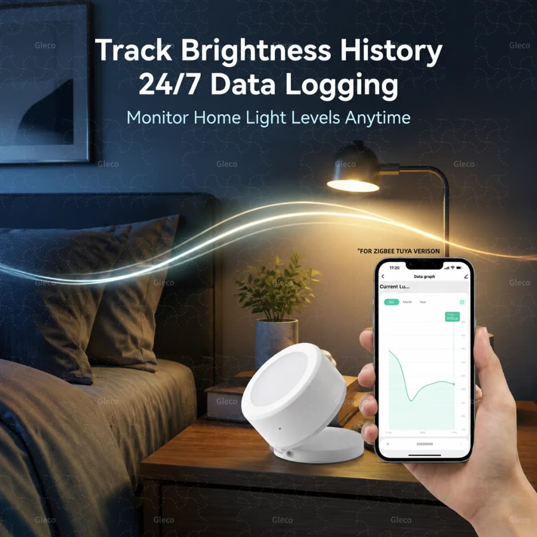 Zigbee Smart Light Sensor Brightness Detector Illumiance Detection For TUYA 2MQTT Smart Home Automation Scene Linkage Hub Need - 4