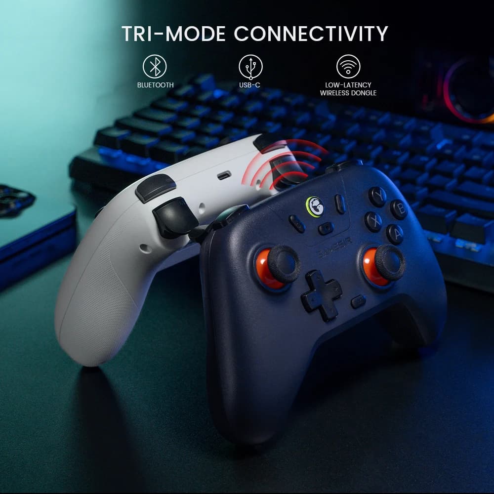 GameSir T4 Nova Lite  Wireless Bluetooth Controller with Hall Effect for Nintendo Switch iPhone Android Phone PC New Color - 5