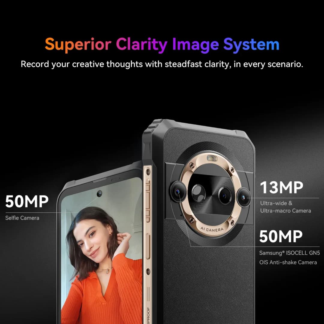 [العرض الأول عالميًا] هاتف Blackview BL9000 PRO 5G المتين 6.78 بوصة FHD 12 جيجابايت 512 جيجابايت كاميرا تصوير بالأشعة تحت الحمراء FLIR 8800 مللي أمبير أندرويد 14 - 6