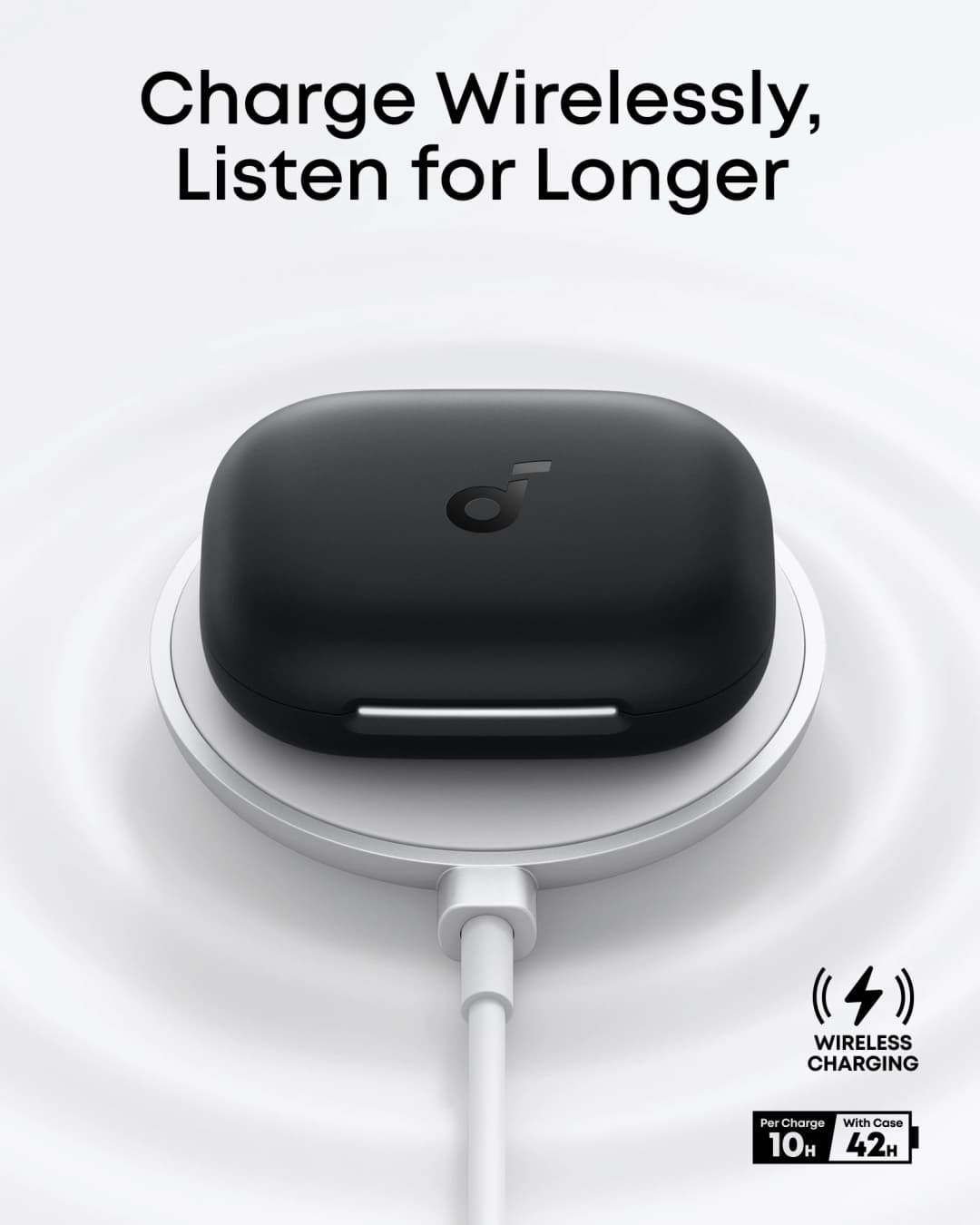 Soundcore AeroFit 2 by Anker, Open-Ear Headphones, Real-Time Translation Earbuds, 4 Adjustable Positions for Every Ear Size, - 3