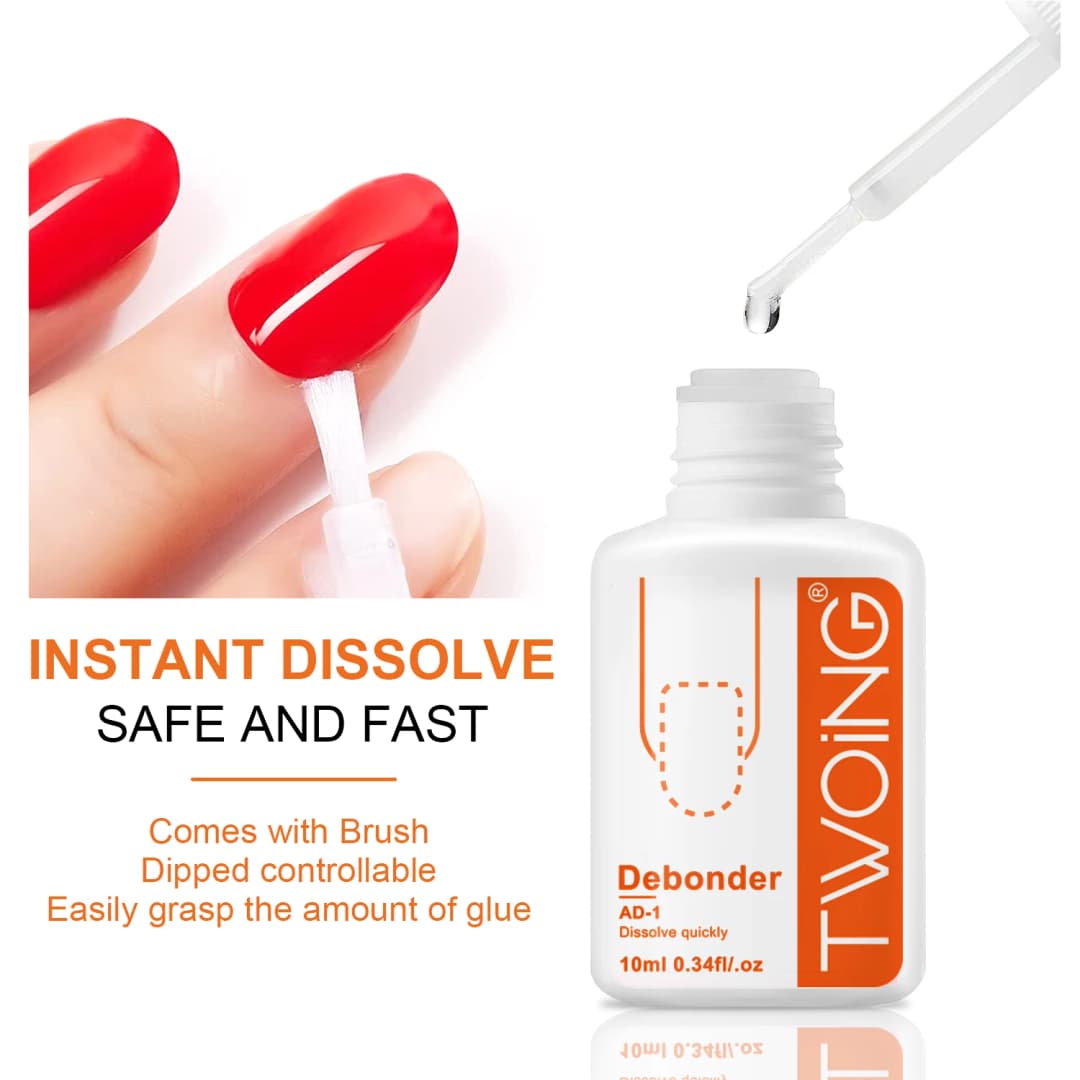 10ml Debonder Glues For Removeing False Nails Rhinestone Remover Tools, Manicure Accessories Fast Dissolve Liquid Nail Art Tool - 5