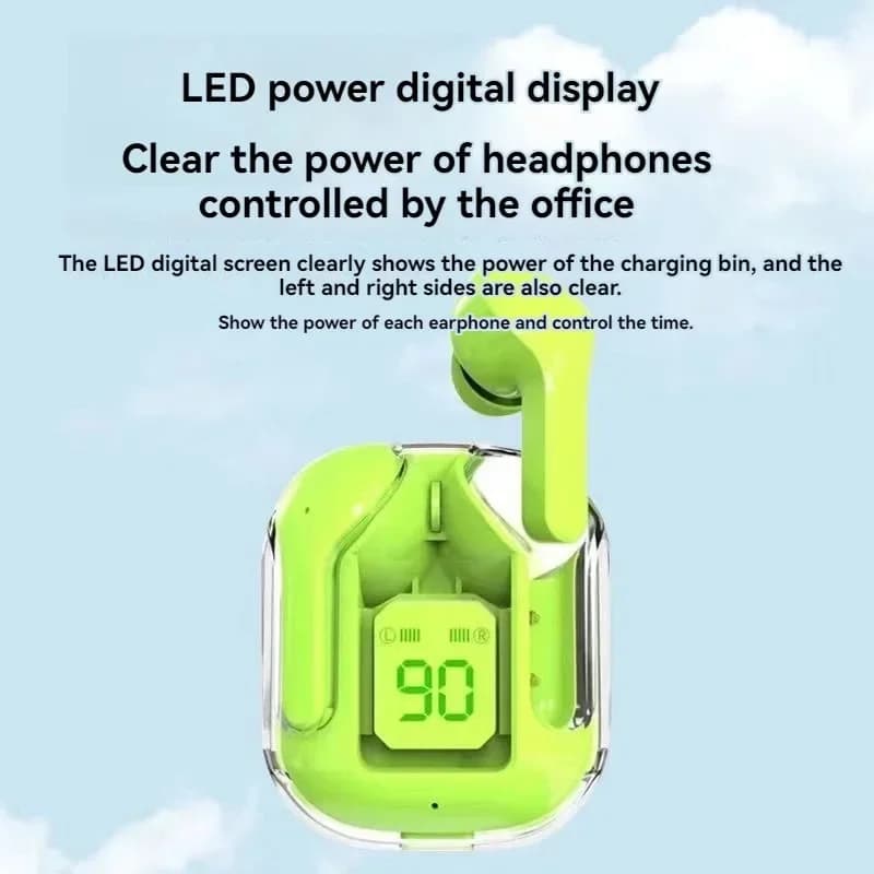 T6 TWS Earbuds Wireless Bluetooth 5.0 Sport Gaming Headsets Noise Reduction Mic Stereo Headphones With LED Power Digital Display - 5