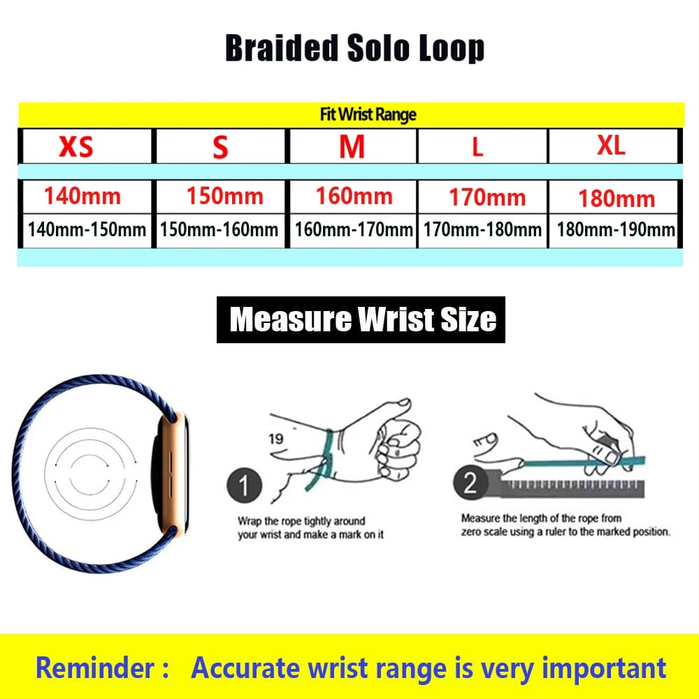 Braided Solo Loop for xiaomi Mi band 7 Watch Strap Nylon NFC Bracelet smart Miband6 belt correa on Mi band 7 8 6 5 4 3 watchband - 6
