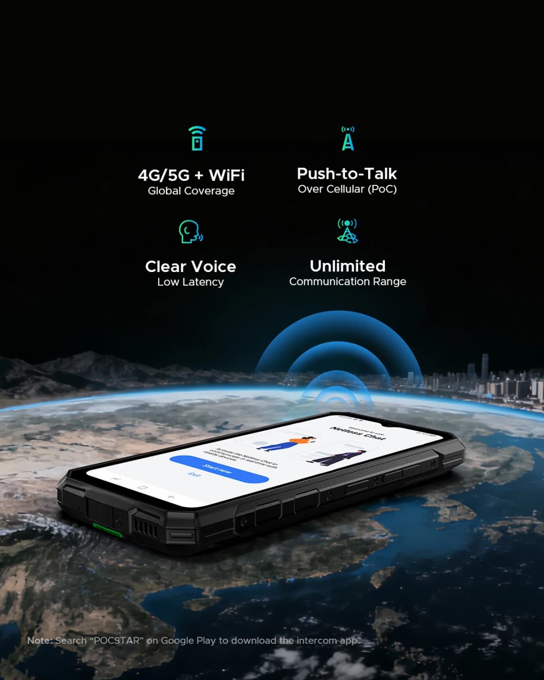 هاتف دوغي فاير 7 برو 5G المتين بمعالج دايمنستي 6300، ذاكرة وصول عشوائي 32 جيجابايت، ذاكرة قراءة فقط 256 جيجابايت، كاميرا 64 ميجابكسل، شاشة 6.6 بوصة HD+ بمعدل تحديث 90 هرتز، بطارية 13000 مللي أمبير، أندرويد 15، إضاءة تخييم - 2