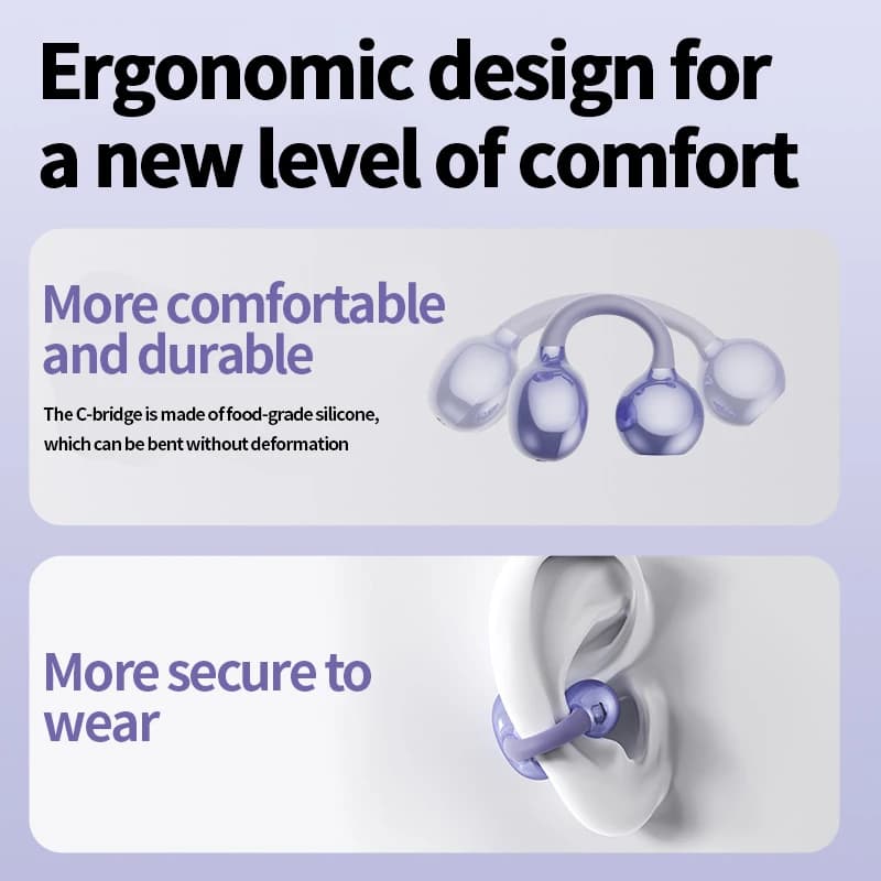 سماعة أذن رياضية لاسلكية جديدة سماعة بلوتوث سماعات بلوتوث لاسلكية شاشة LED للألعاب لاجهزة شاومي وهواوي - 3