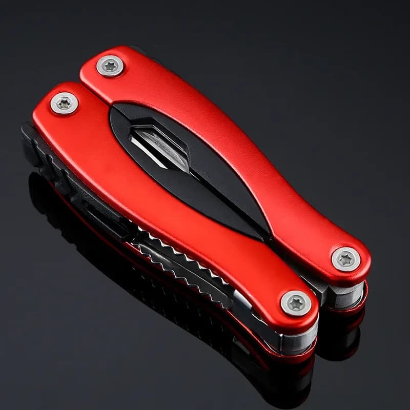 Camping Gear Outdoor Survival Stainless Steel 9 In 1 Portable Multi Tool Plier Camping Accessories Portable - 2