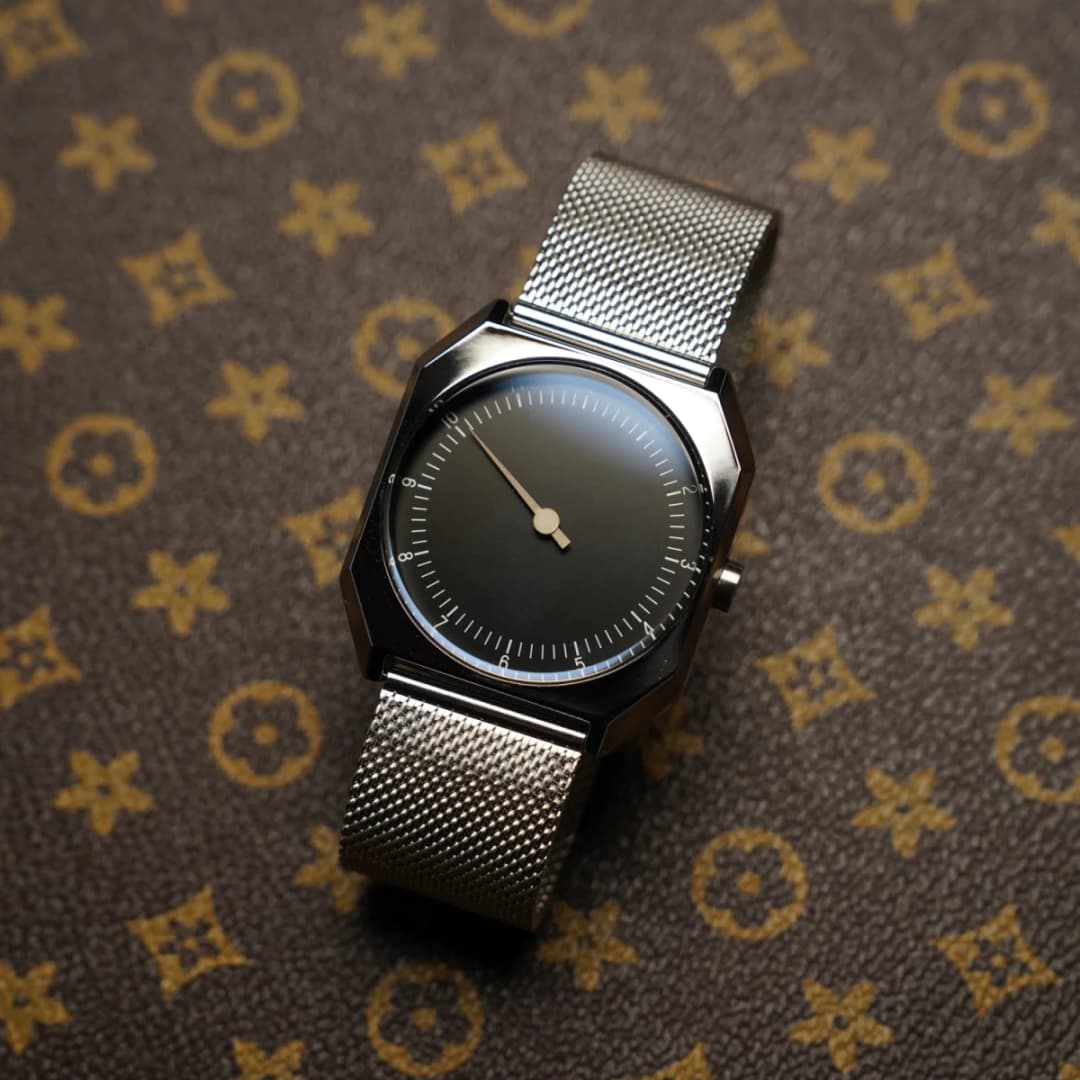 SKU Retro One Pointer Watch for Men - Vintage Style Square Quartz Watch Unique Design Fashion Wristwatch for man men alloy watch - 4