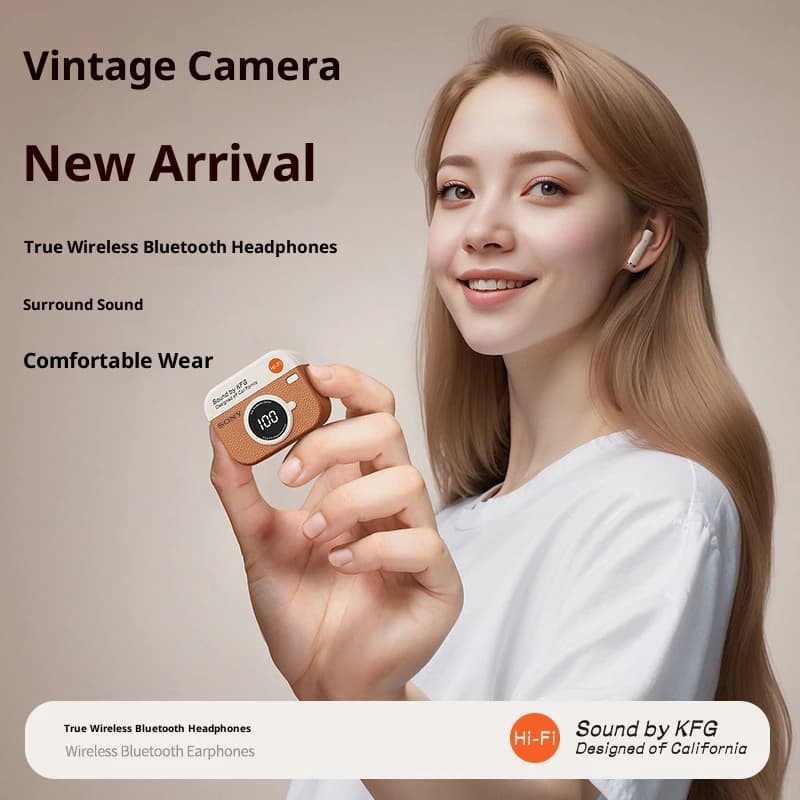 سوني X73 سماعات بلوتوث لاسلكية، سماعات رياضية TWS، سماعات أذن ستيريو HiFi داخل الأذن سماعة رأس ألعاب مع مايك - 2