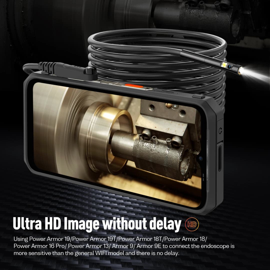 Ulefone  Waterproof 3 in 1 Endoscope /For ARMOR 9/ARMOR 9E/Power Armor 13/Power Armor 18T - 5