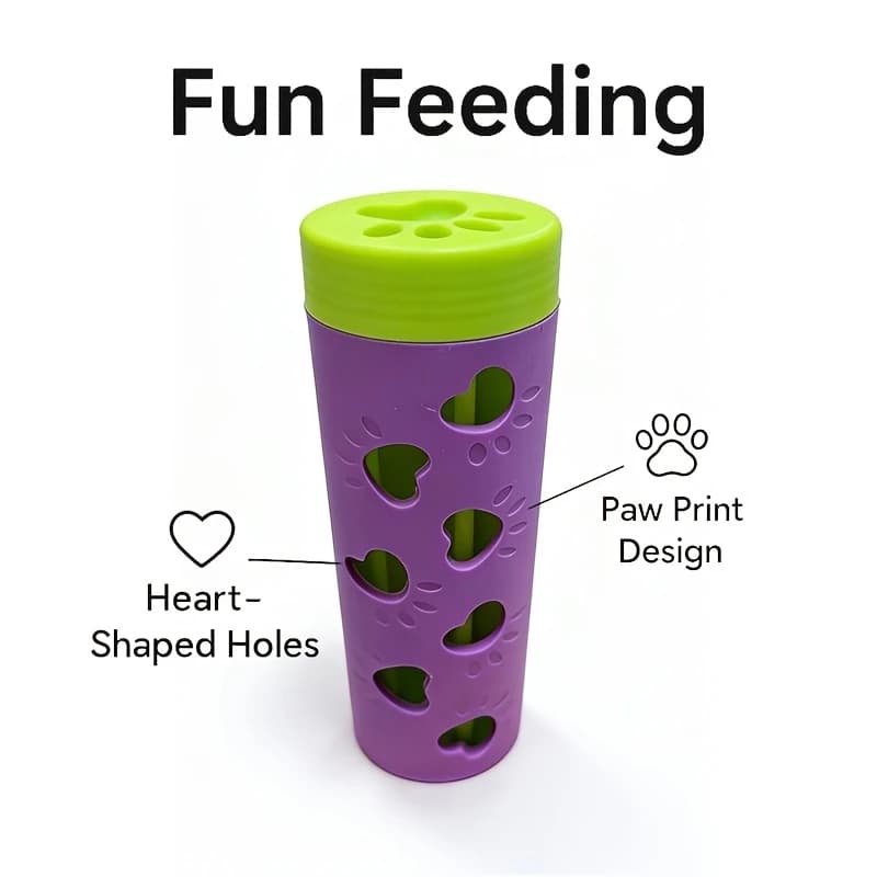 New Detachable Pet Slow Food Leakage Toy，Bite Resistant Chew Snack Roller Consumes Energy and Relieves Boredom，Dog Toy - 5