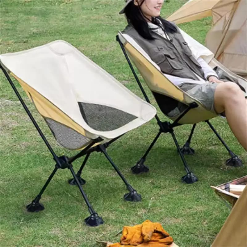 4Pcs Wear-resistant Non-Slip Camping Chair Foot Pads Adjustable Leg Caps For Folding Chair Or Stool Practical Outdoor Accessory - 5