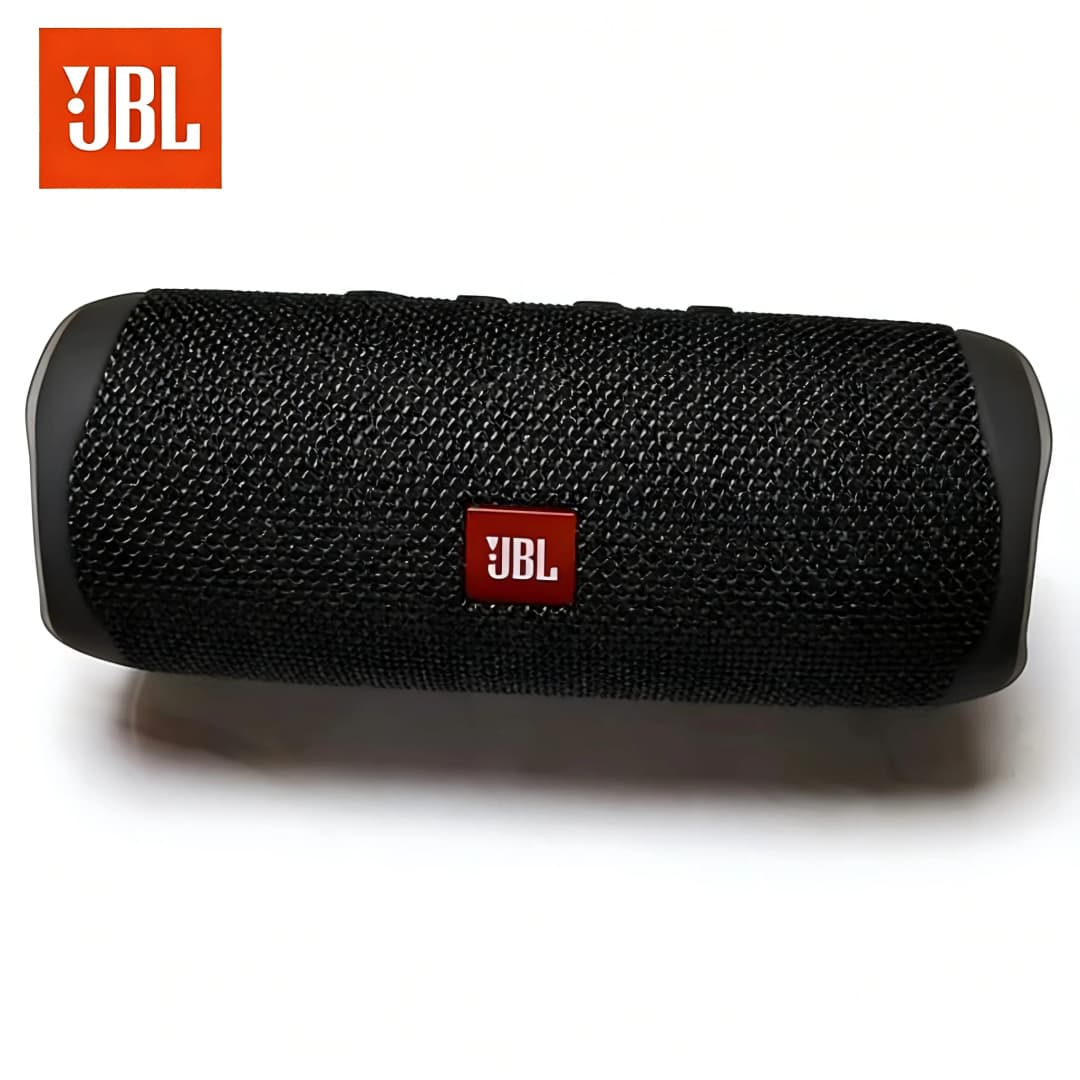 سماعة بلوتوث لاسلكية JBL Flip 5 محمولة، مقاومة للماء، سماعة ستيريو مع مضخم صوت للحفلات الخارجية - 5