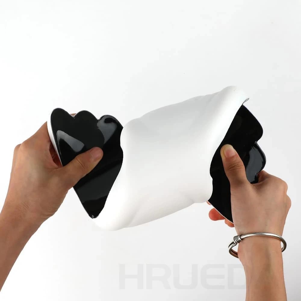Keyboard Mouse Wrist Rest Angel Wing Memory Foam Mouse Pad Set Wrist Support Ergonomic Non-Slip for Computer Laptop Easy Typing - 5