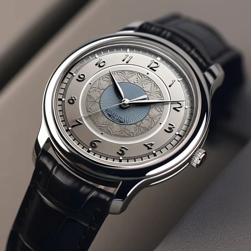 ساعة يد رجالية فاخرة من علامة تجارية رائدة، كوارتز، مقاومة للماء، حزام جلدي، موضة 2025 - 6