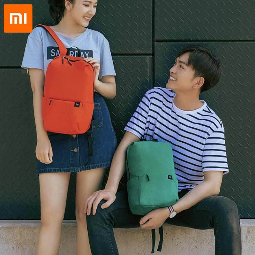 Original Xiaomi Mi Small Backpack City Leisure Travel Sports Bag 10L Waterproof Bag Unisex Multicolor Combination Smart Bag - 6