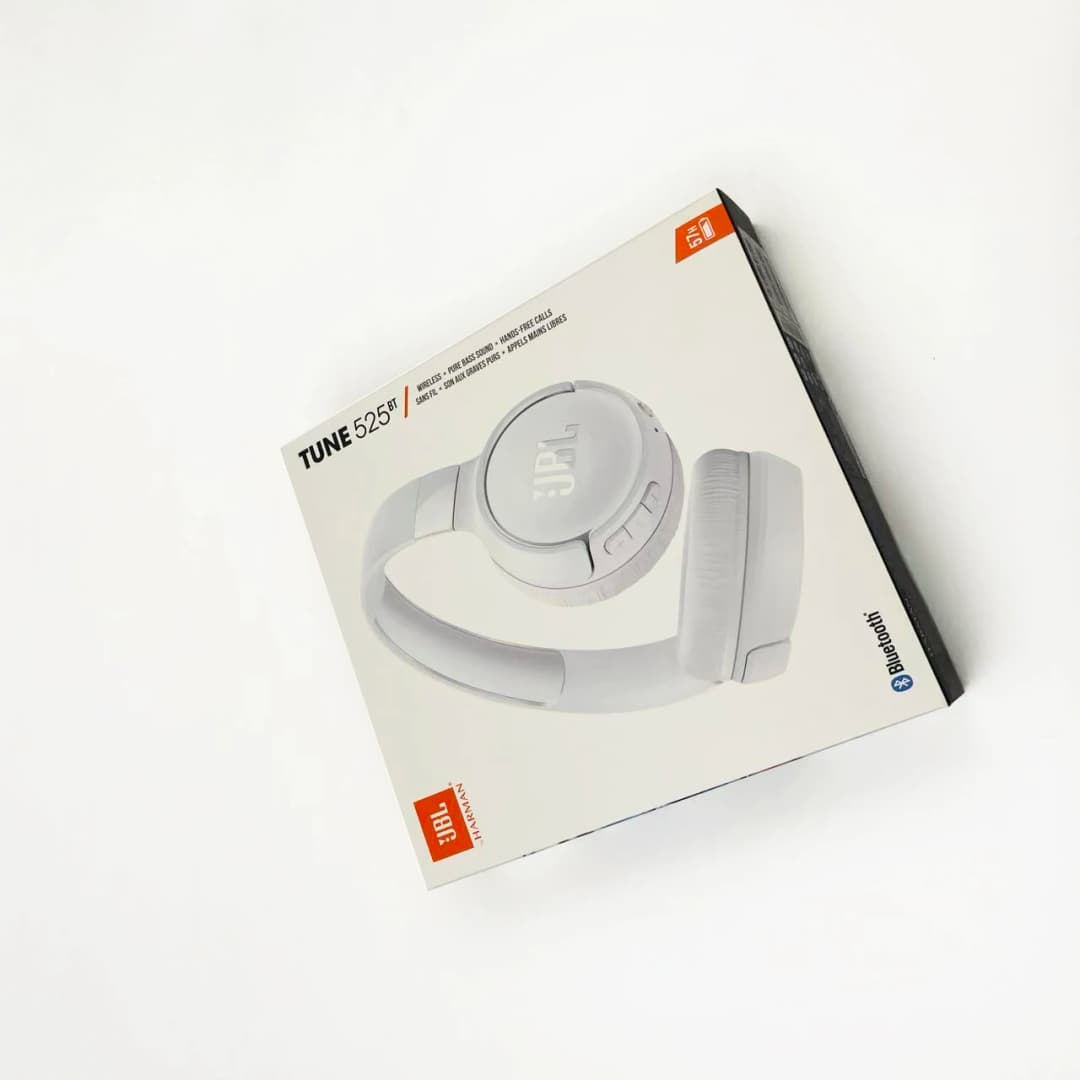 سماعات رأس لاسلكية JBL TUNE 525BT بتقنية البلوتوث، بطارية تدوم حتى 50 ساعة، مناسبة للموسيقى والألعاب والبث المباشر - 6