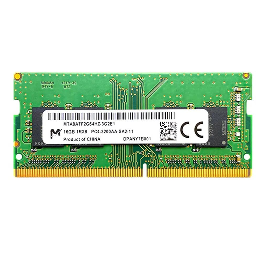 ذاكرة رام Crucial Micron DDR4 بسعة 8 جيجابايت و4 جيجابايت و32 جيجابايت و16 جيجابايت بتردد 3200 ميجاهرتز و2133 و2400 و2666 ميجاهرتز لاجهزة اللابتوب PC4-21300 و19200، ذاكرة SODIMM للاجهزة المحمولة - 2