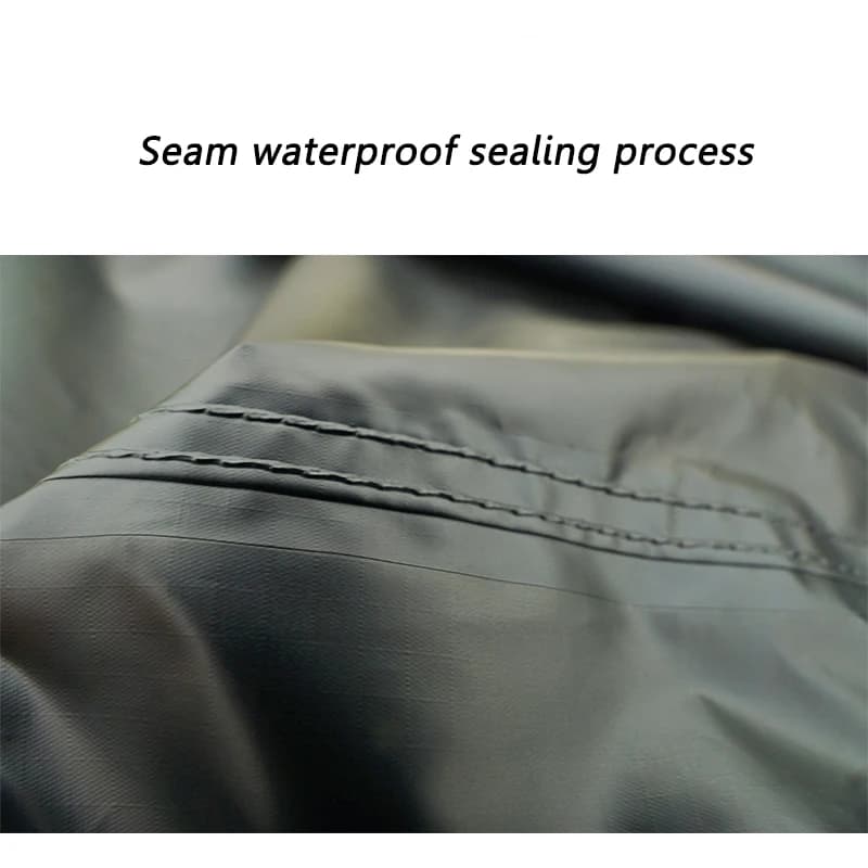 مظلة جانبية للسيارة على شكل خفاش، غطاء أسود 2x3، خيمة ملجأ خلفي للسيارة مقاومة للماء للتخييم الخارجي، مناسبة لسيارات الدفع الرباعي والفان - 3