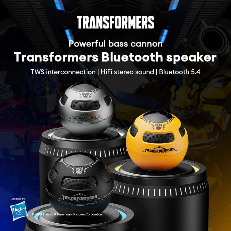 سماعة محمولة Choice TRANSFORMERS TF-Y17 مقاومة طويلة بلوتوث لاسلكي صوت ستيريو صندوق صوت متعدد الوظائف - 2