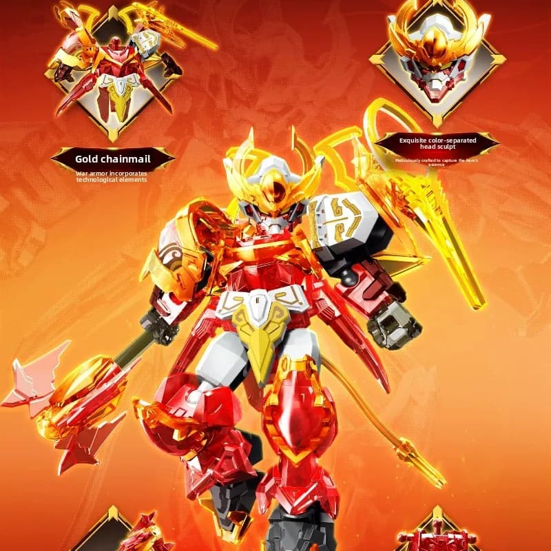 SEMBO Honor of Kings Blind Box Action Figure Model Kit Official Licensed Sky Dust Level First Batch Collectible Toy - 2