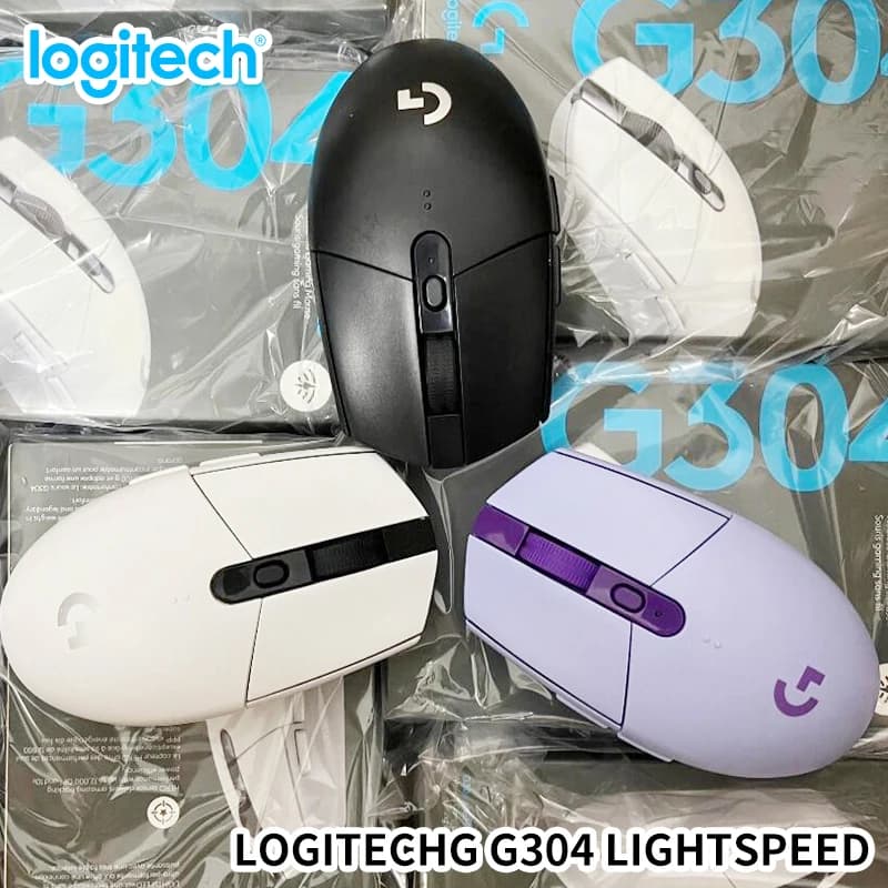 ماوس لاسلكي Logitech G304 LIGHTSPEED ماوس ألعاب خفيف الوزن ومحمول بسرعة الضوء لنفس طراز جهاز الكمبيوتر الشخصي بدون برنامج تشغيل - 2