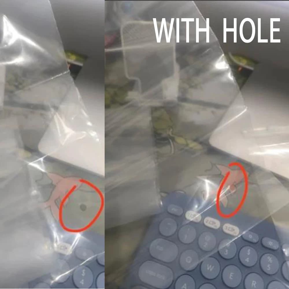 مجموعة من 5 قطعة/المجموعة تخزين بلاستيكية شفافة ، مجموعة من أكياس القماش المحمولة ، حقيبة سفر ، منظم بسحاب - 6