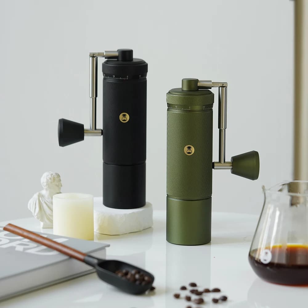 TIMEMORE Chestnut S3 Manual Coffee Grinder External Adjustment 18/30 Click Settings Hand Mill For Espresso Coffee Mill