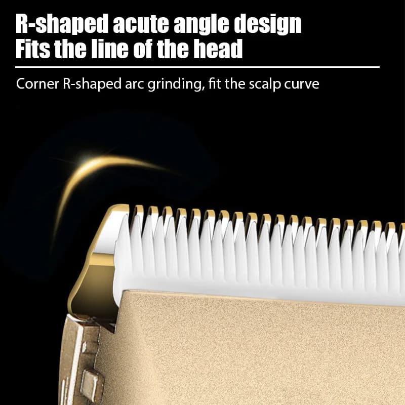ماكينة تشذيب الشعر الكهربائية ماكينة حلاقة منزلية للرجال ماكينة حلاقة الشعر الاحترافية ماكينة حلاقة قابلة لإعادة الشحن ماكينة قص الشعر من الحلاق - 4