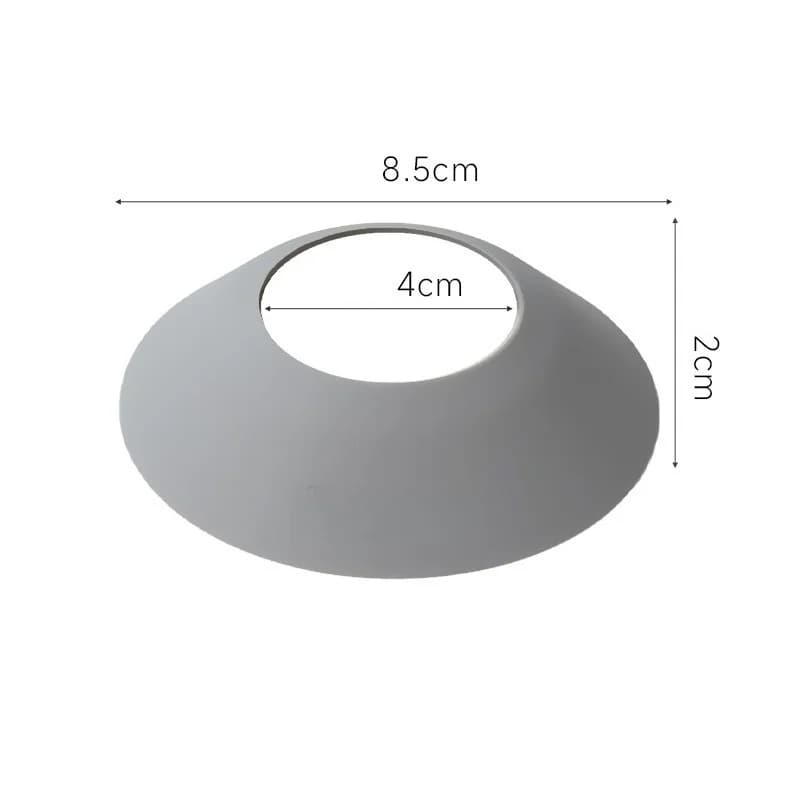 قطعة واحدة من السيليكون لامتصاص الماء وحماية حوض المطبخ من الرذاذ، حصيرة تصريف للمطبخ والحمام - 6