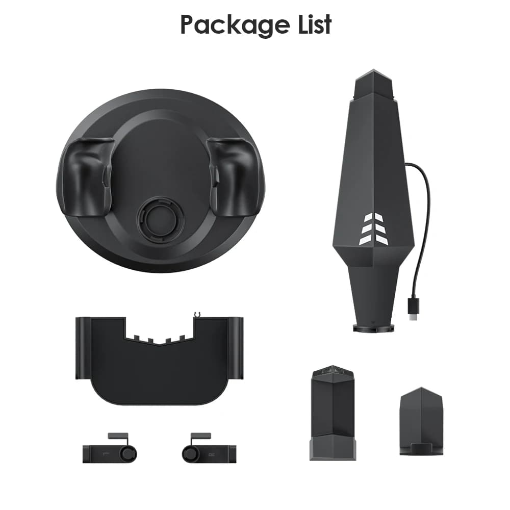 قاعدة شحن لملحقات Meta Oculus Quest 3 حامل شحن عمودي وحامل وحدة التحكم وسماعات الواقع الافتراضي وقاعدة عرض لـ Quest2 - 6