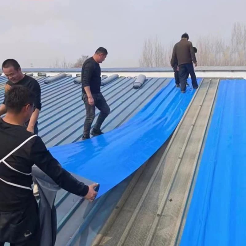 شريط عازل لتسرب السقف بطول 5 أمتار، ذاتي اللصق، غشاء عازل للماء، عزل حراري، مقاوم لتشققات الجدران، أداة إصلاح، أشرطة لاصقة من البولي إيثيلين - 2