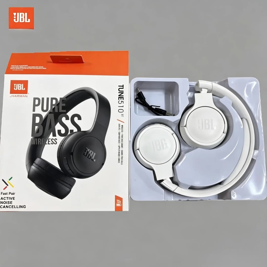 JBL Tune 510 BT Wireless Bluetooth headphones Fast Charge Long Battery Life Portable outdoor sports Earphone - 2