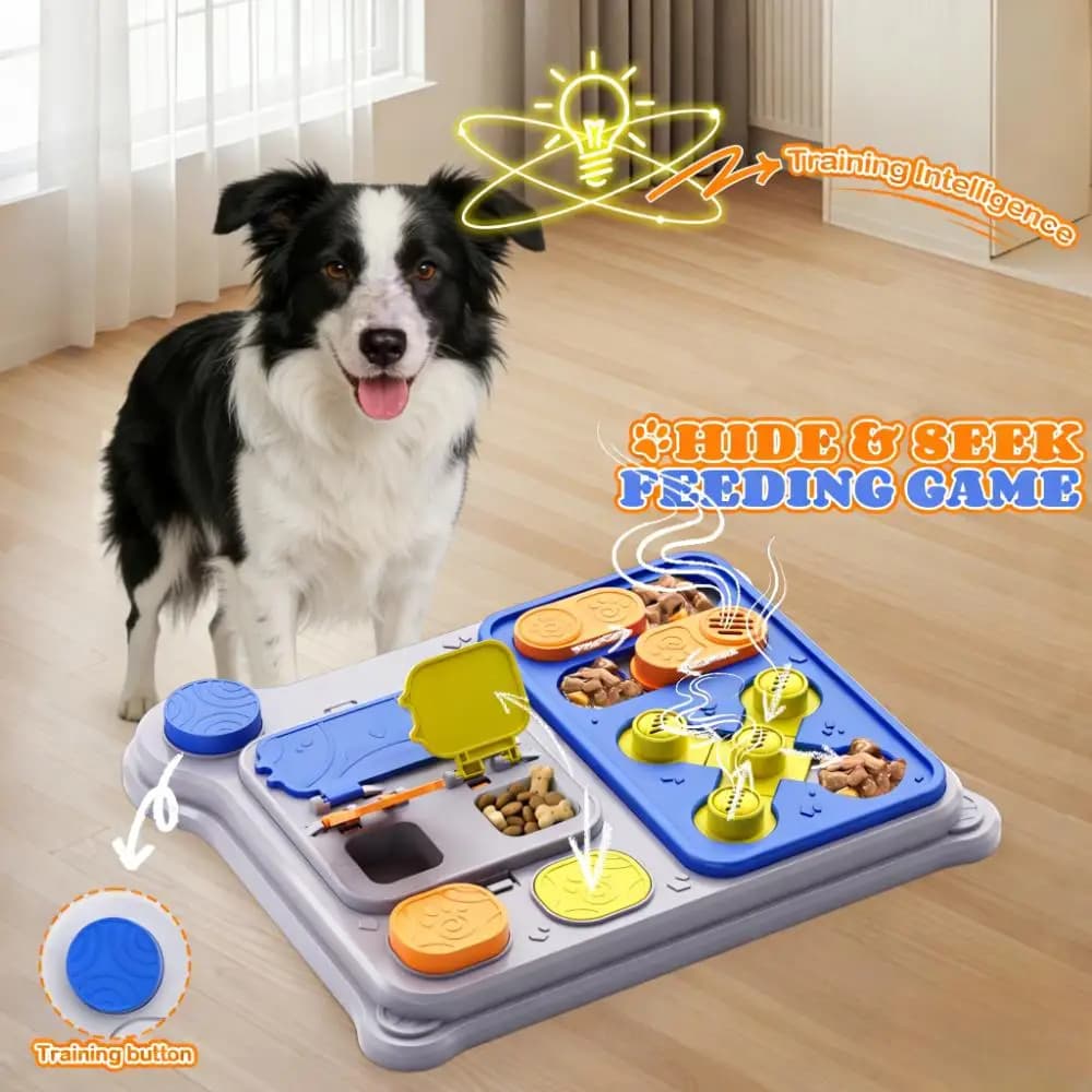 Dog Puzzle Toy & Pet Feeder - Treat Dispensing Toy for IQ Training, New Arrival, Ideal for Small/Medium Dogs - 5