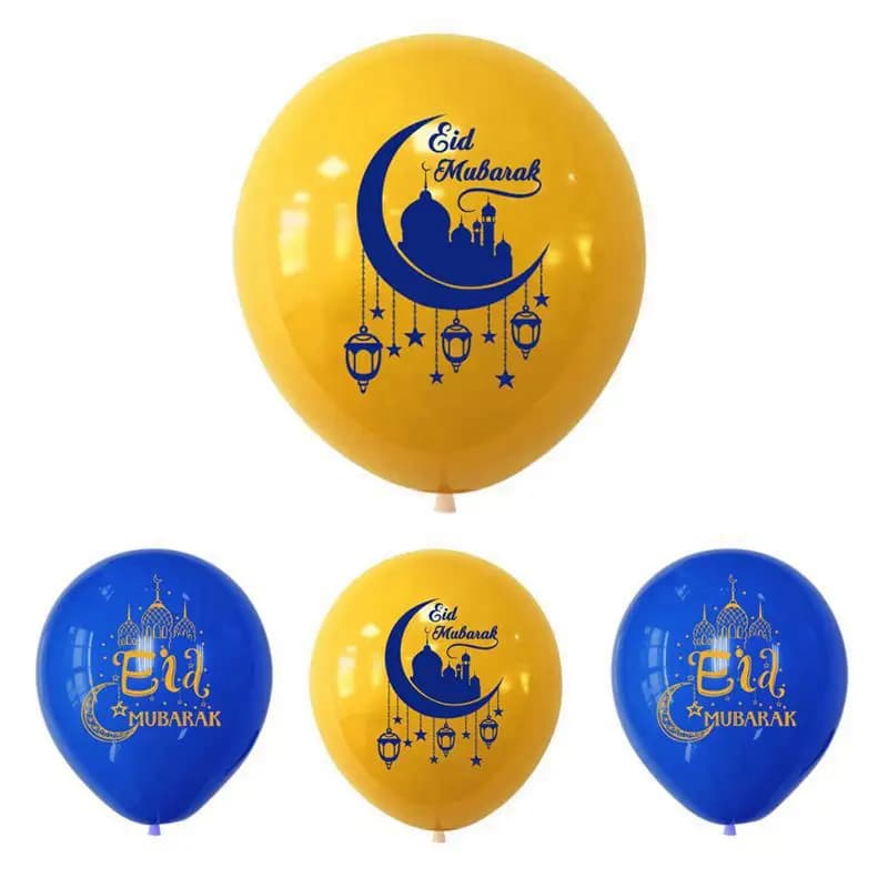 عيد مبارك ليد القمر نجمة قلعة راية بالون رمضان الديكور الإسلام مسلم مهرجان حزب الإمدادات كريم الأضحى الديكور - 5
