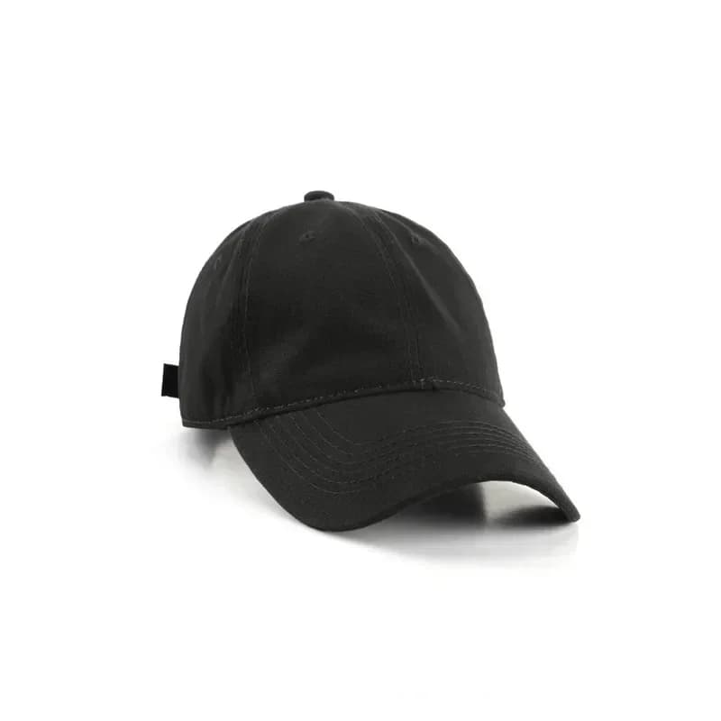Simple Baseball Caps Spring Summer Sun Protective Caps Cotton Cloth Unisex Baseball Caps  Solid Color - 4